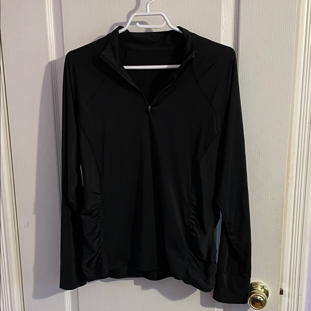 Joe Fresh Black Activewear Top